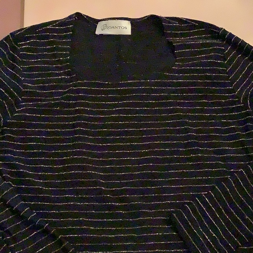Gantos black stretchy shirt